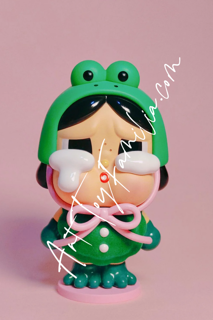 popmart CRYBABY Crying Again Series Blind Box what a frog