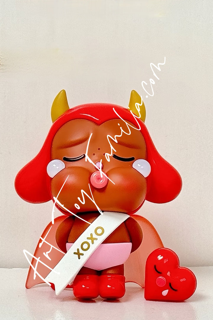 popmart crybaby crying for love series kiss kiss devil vers