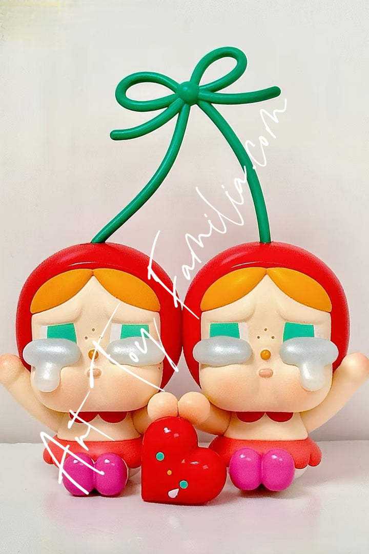popmart crybaby crying for love series love you cherry much