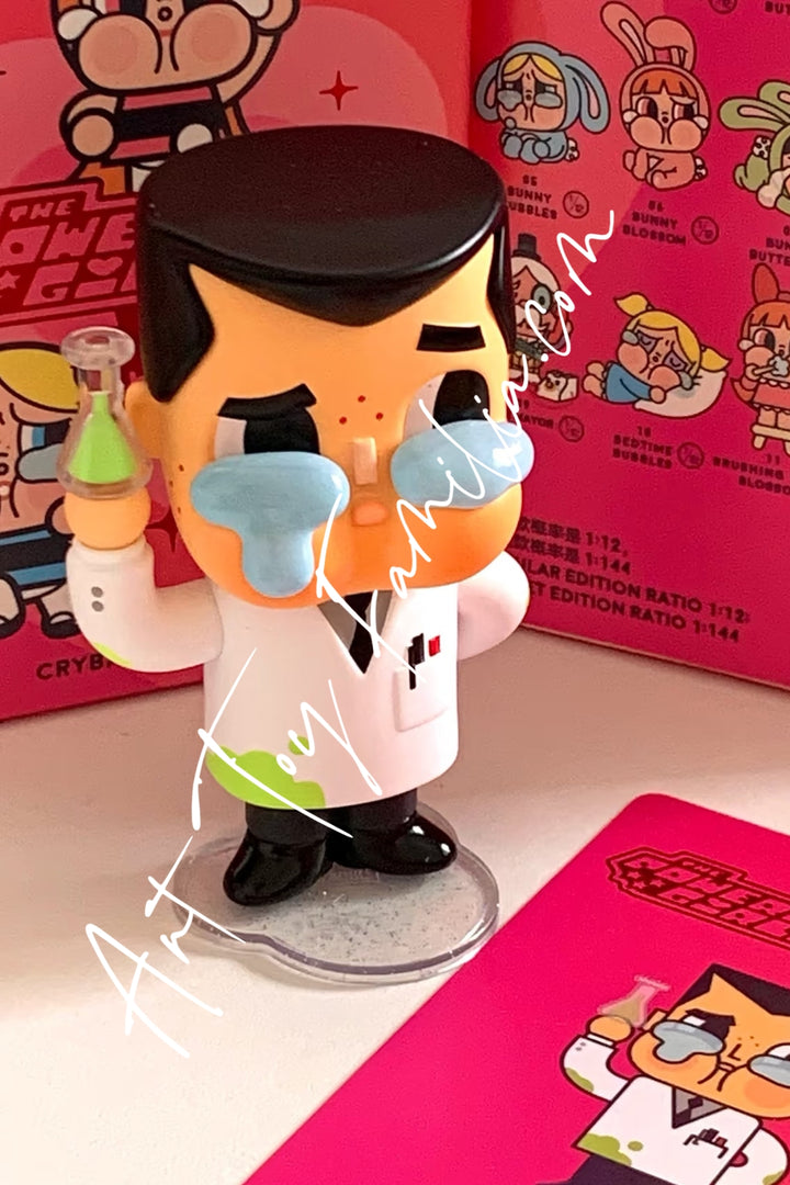 popmart crybaby the powerpuff girls series the professor