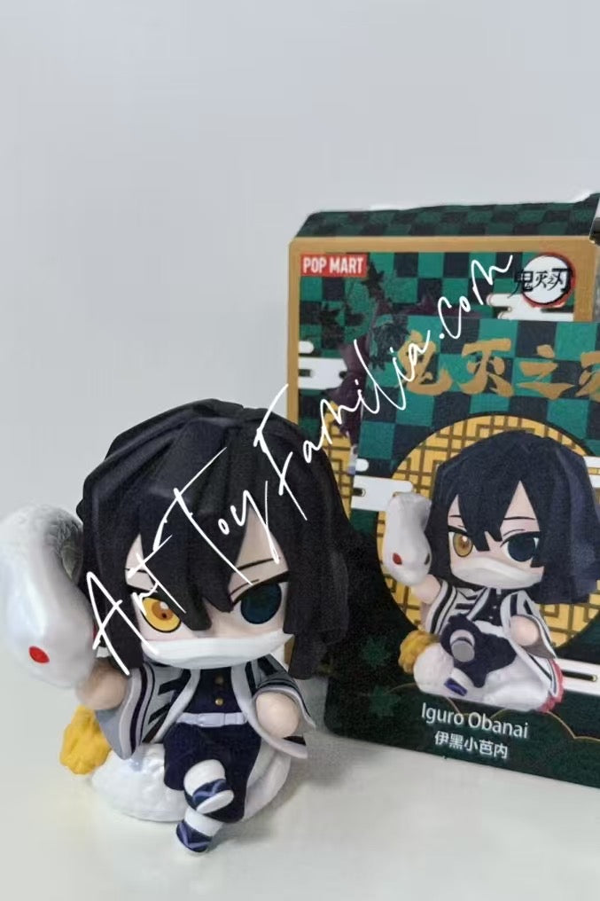 popmart demon slayer flower of birth series Obanai Iguro