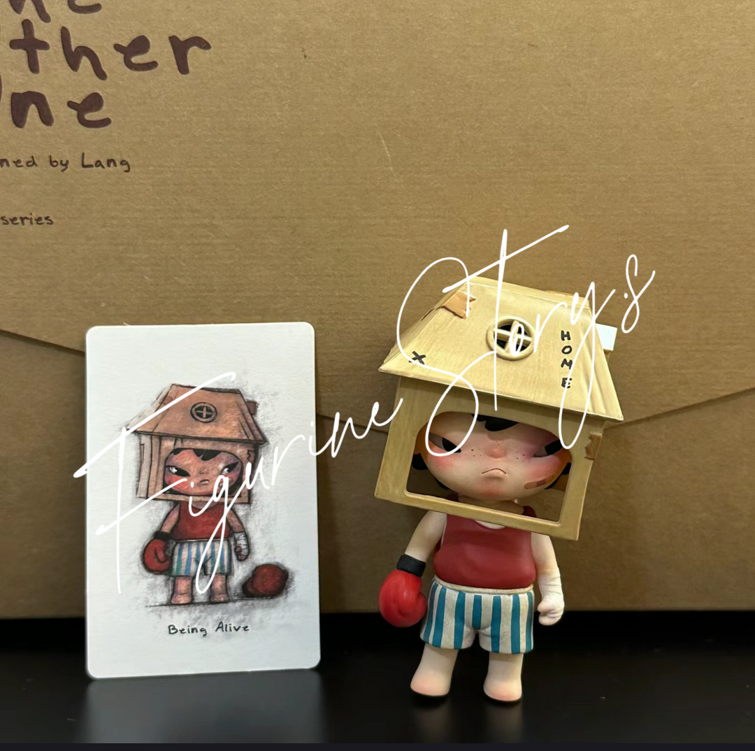 popmart hirono the other one series Boxing Alive   活着