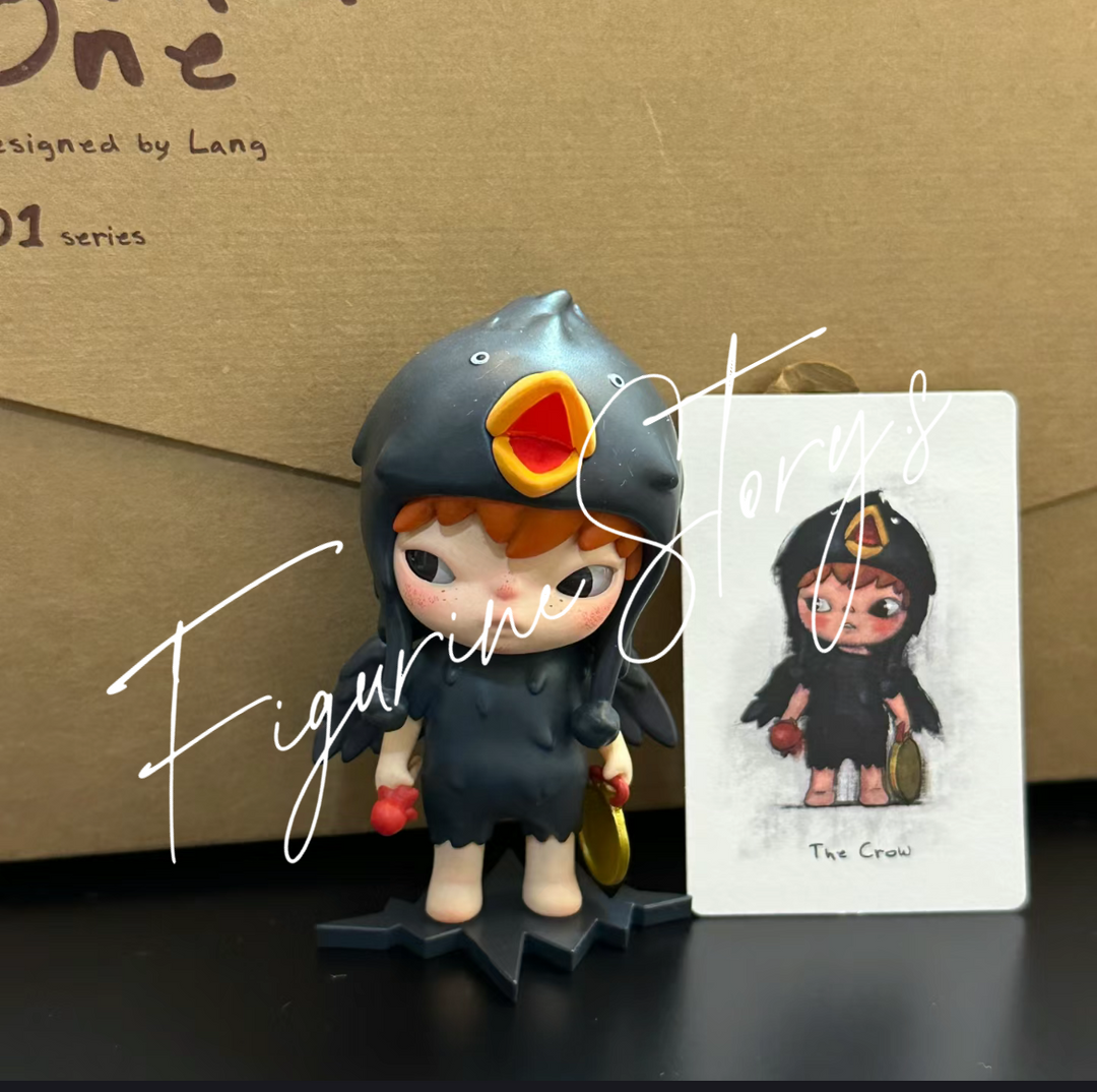 popmart hirono the other one series The Crow  乌鸦