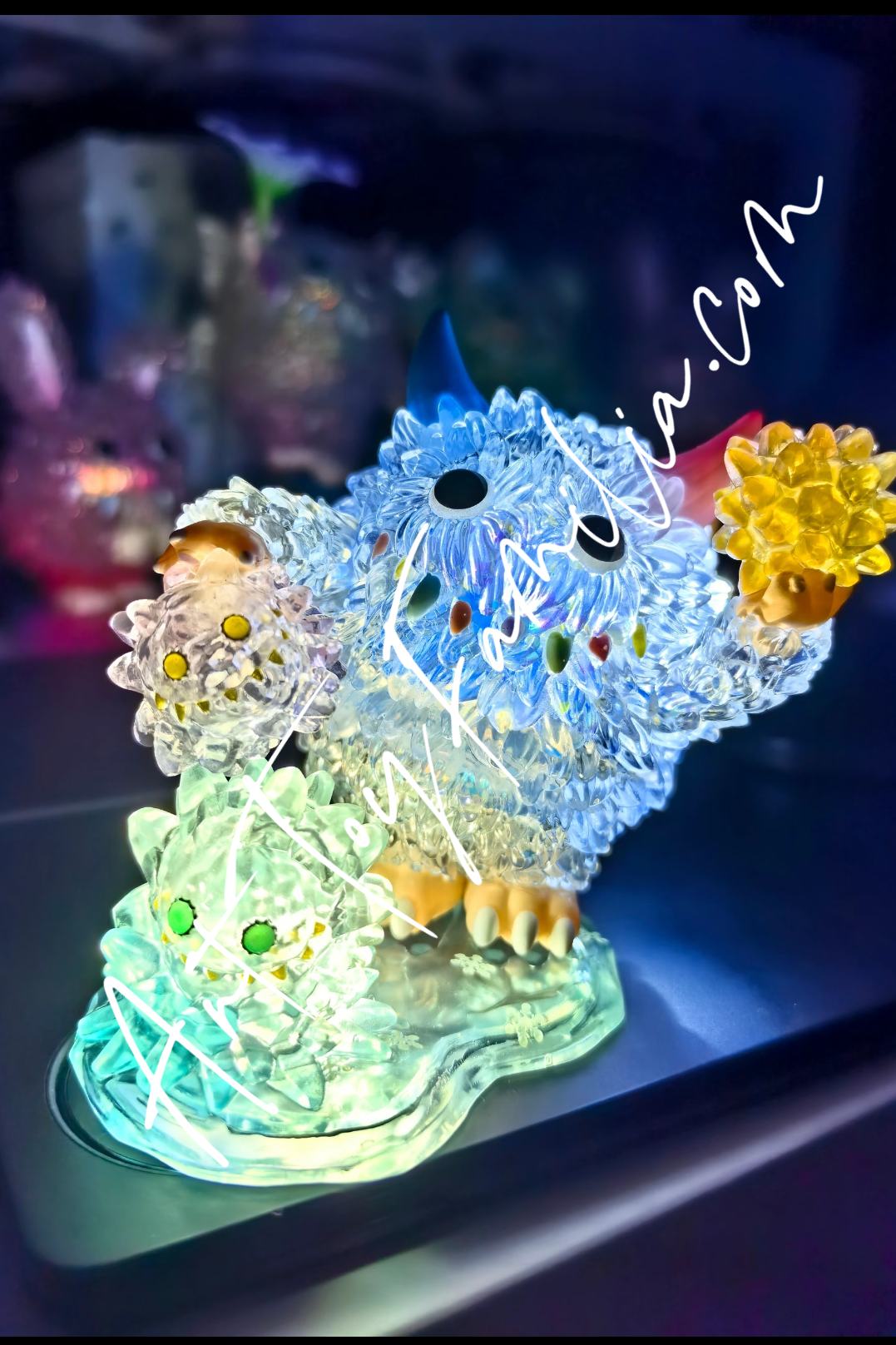 popmart instinctoy monster fluffy fantasy journey series glacial