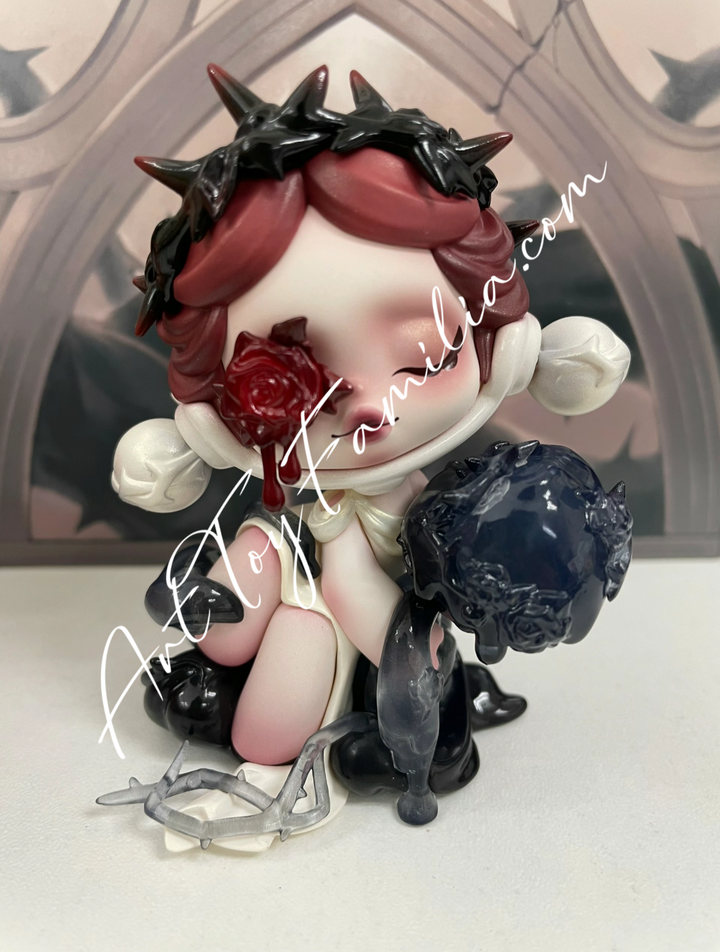 popmart skullpanda the glimpse sp爱人