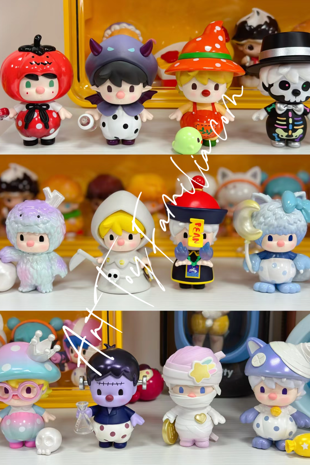 POP MART Sweet Bean Spooky Tales Series – Art Toy Familia POP MART Sweet Bean Spooky Tales Series – Art Toy Familia