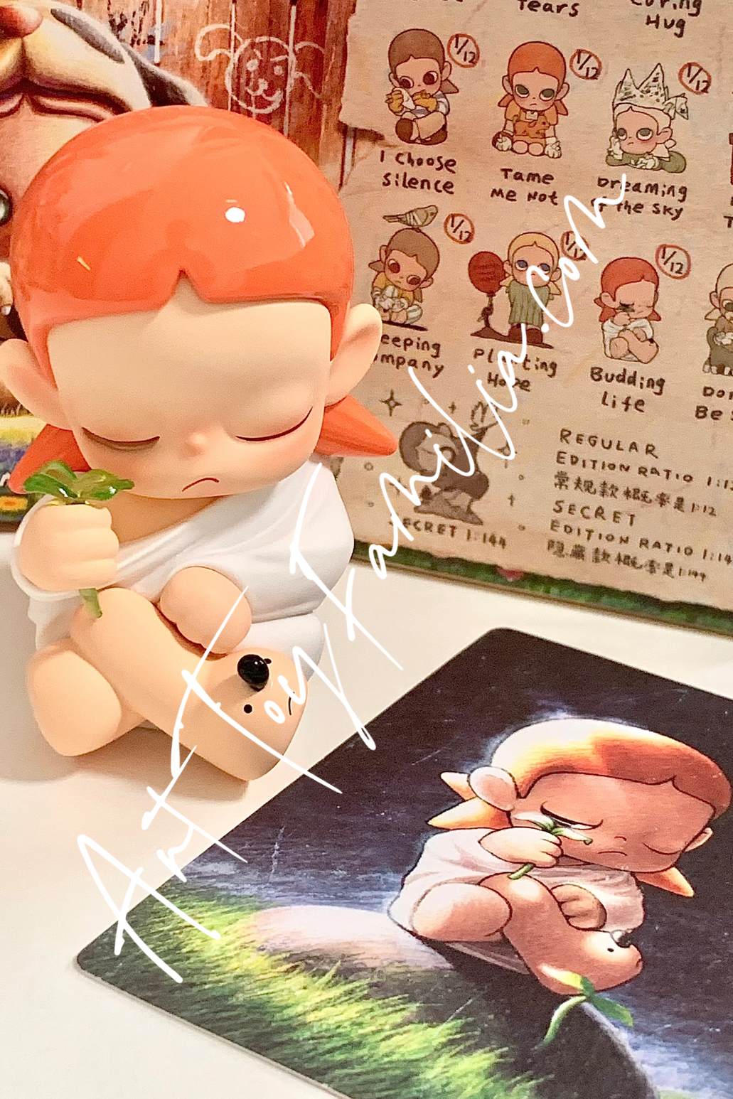 popmart zsiga let it be series budding life