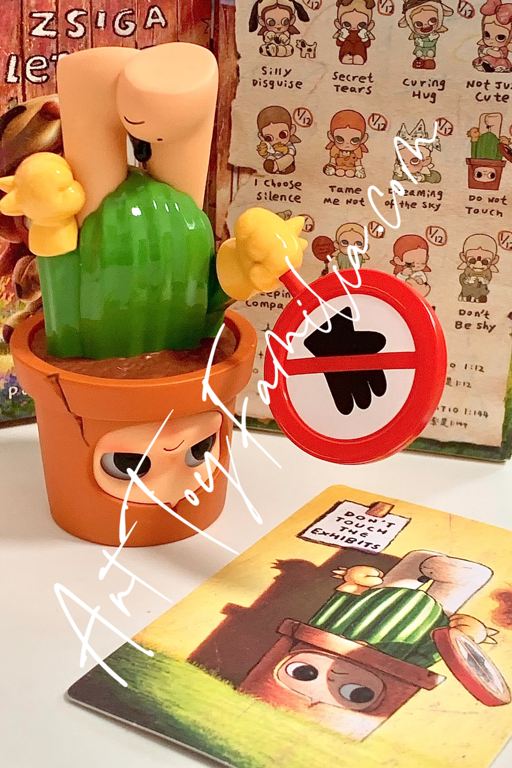 popmart zsiga let it be series do not touch