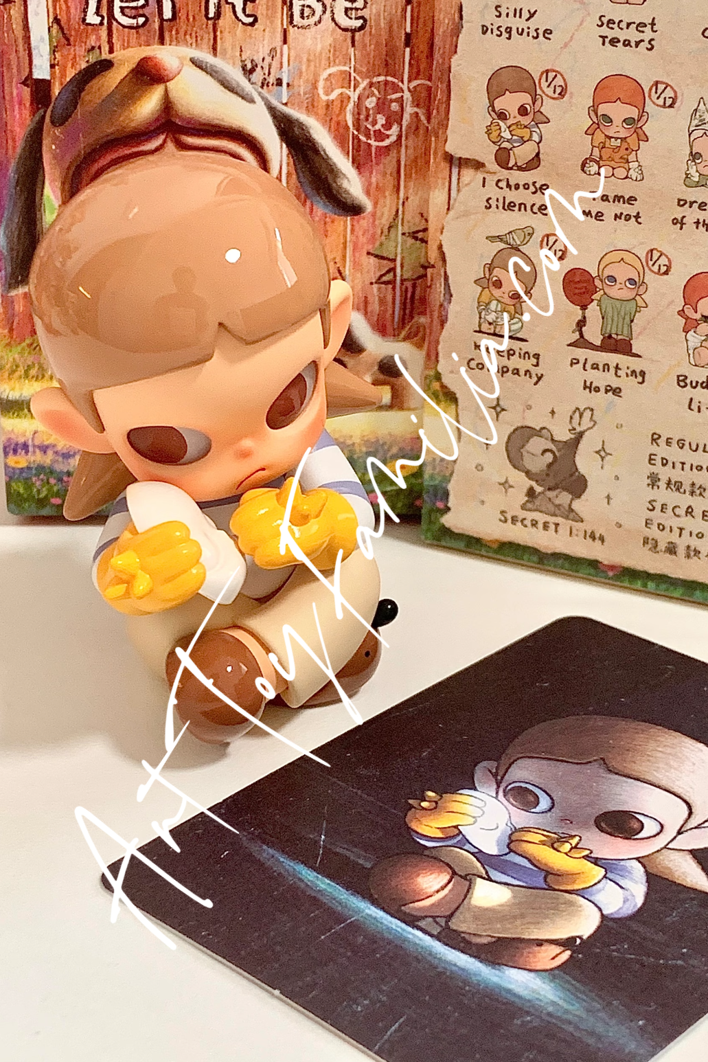 popmart zsiga let it be series i choose silence