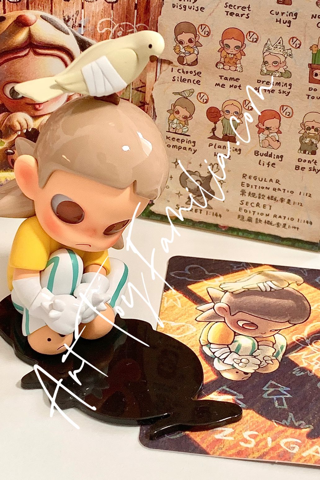 popmart zsiga let it be series keeping company