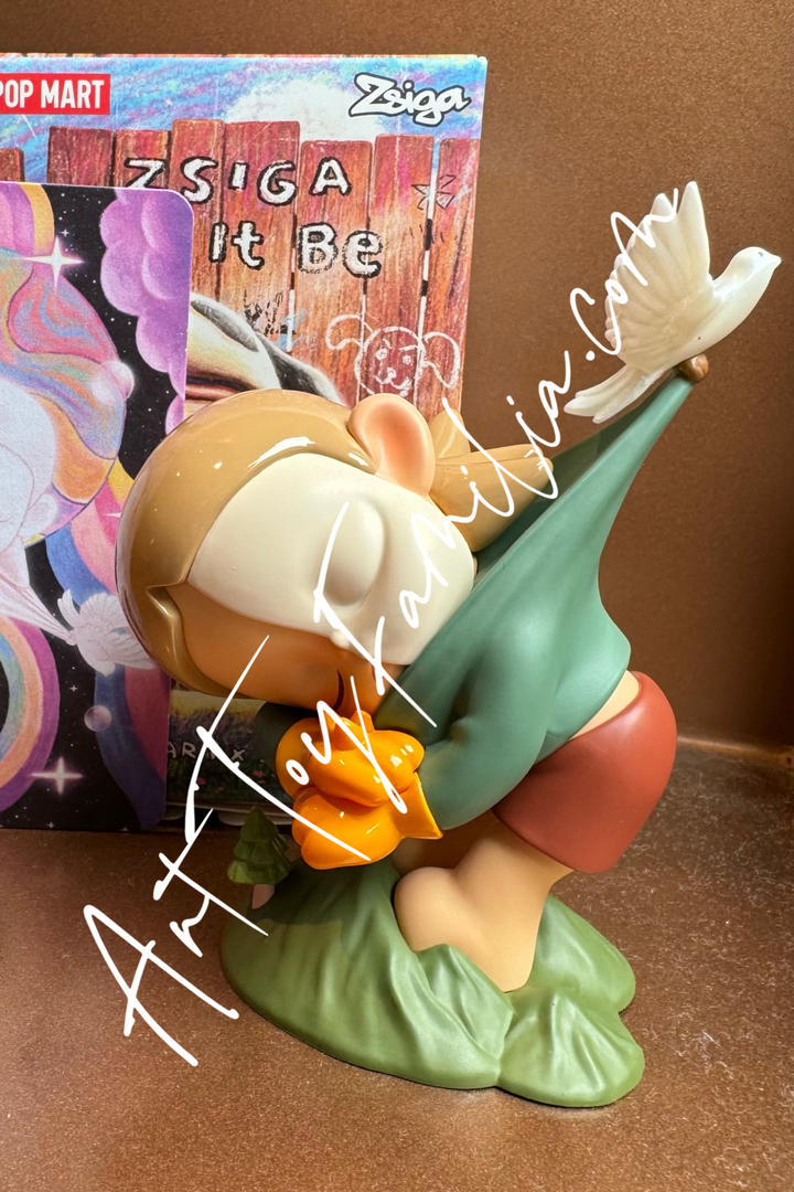 popmart zsiga let it be series moment of peace secret