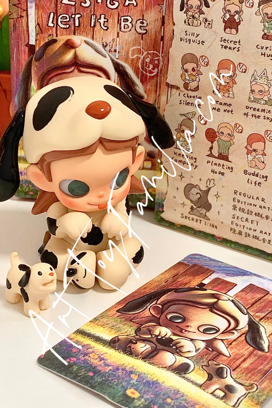 popmart zsiga let it be series silly disguise