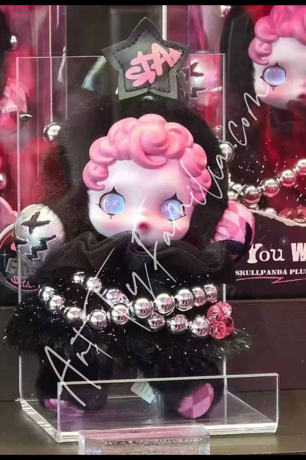 skullpanda as you wish sp星夜许愿树吊卡 popmart