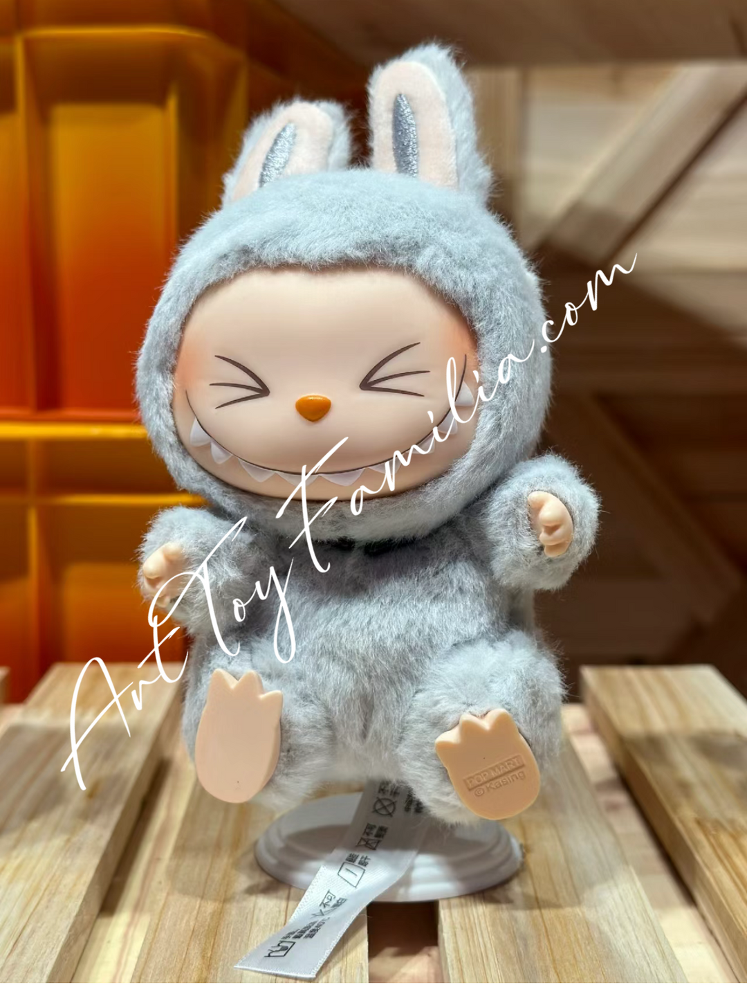 the monsters labubu have a seat vinyl plush blind box Hehe 乐呵呵