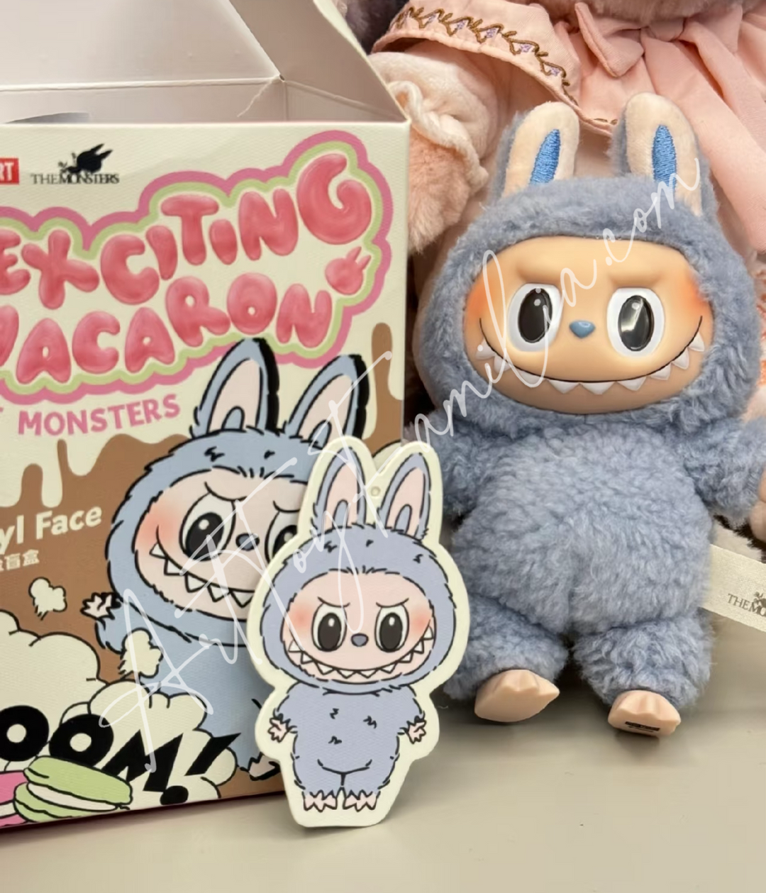 the monsters labubu tasty macarons vinyl face Sea Salt Coconut 海盐椰椰