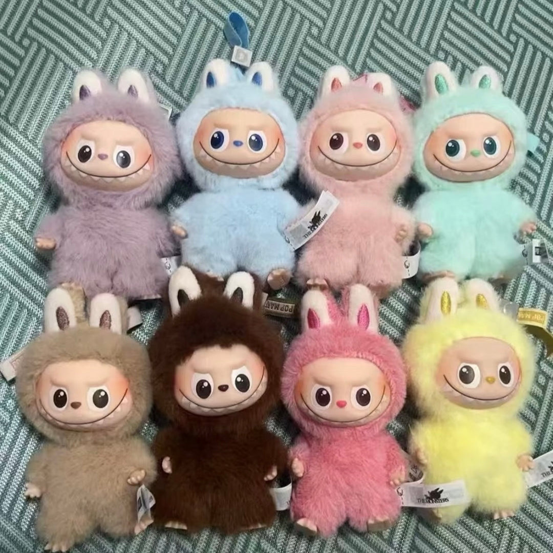 Mini Labubu is Coming! Adorable Plush Keychains to Dangle from Your Phone!