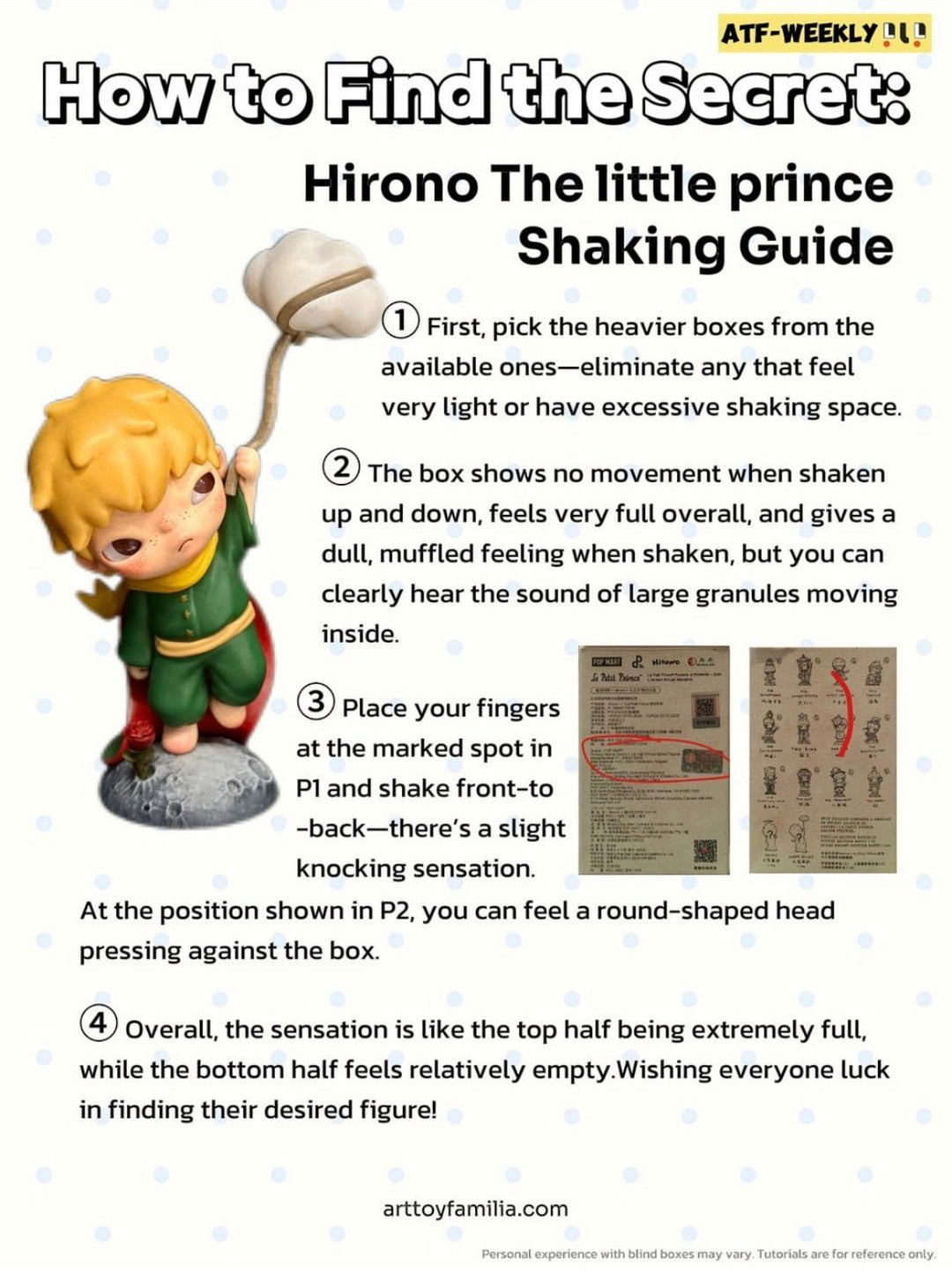 How to Find the Secret: Hirono The Little Prince - Art Toy Familia