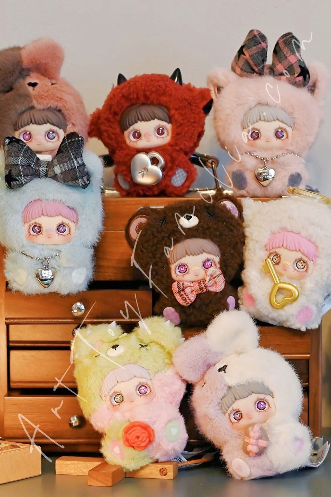 Hi Toy Maymei May I Love You series plush dolls full set