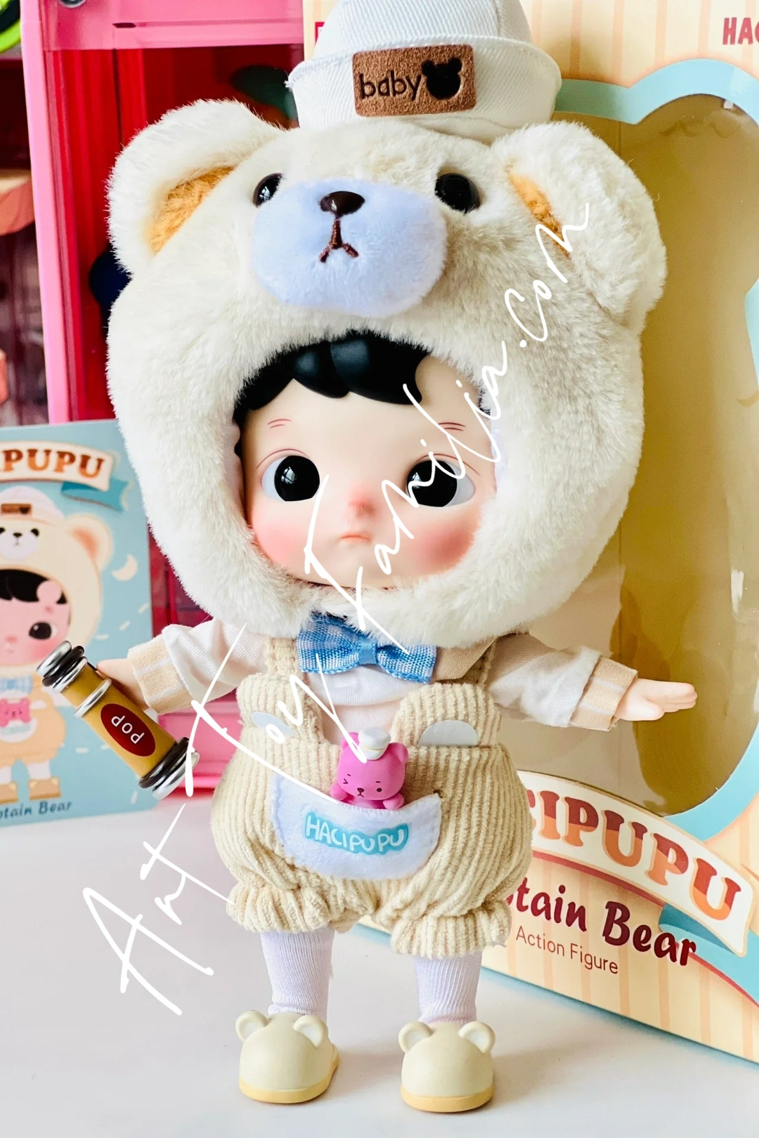 Hacipupu is an IP launched by POP MART in 2020 and created by&nbsp;artists Agee&amp;Yep. The character is an introverted and shy little boy with big eyes and double eyelids. Find the latest arrivals from Hacipupu figurines and series here~