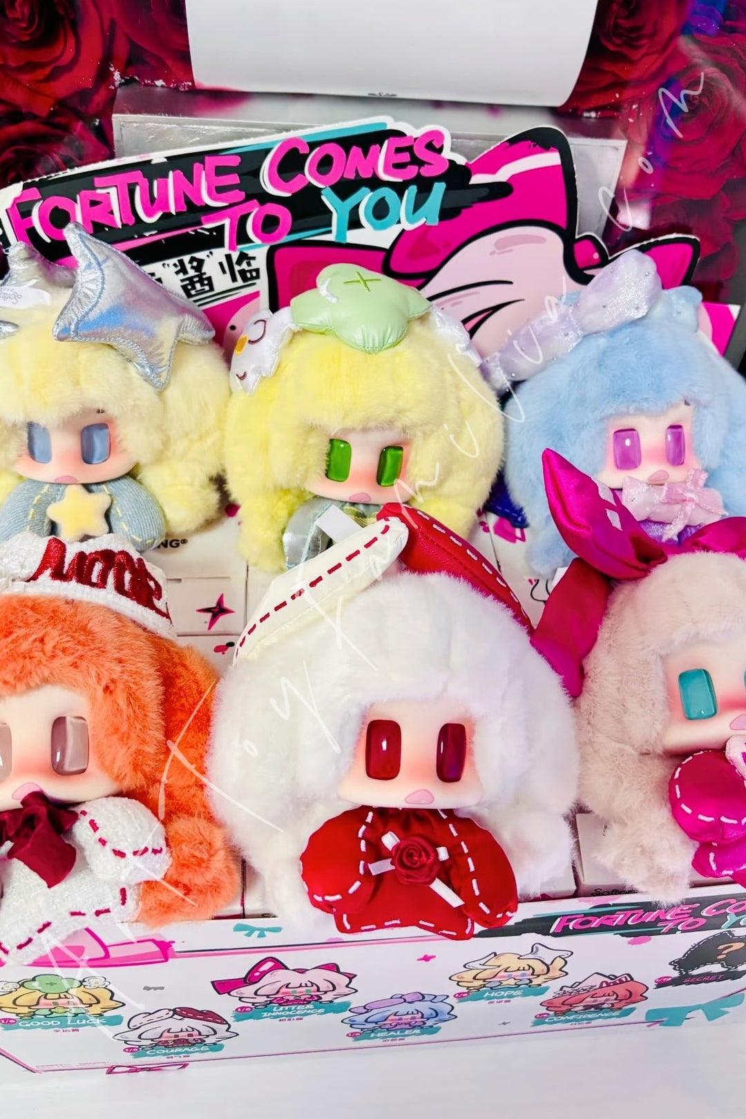 Mooroo Forture Comes To You series plush sealed full set