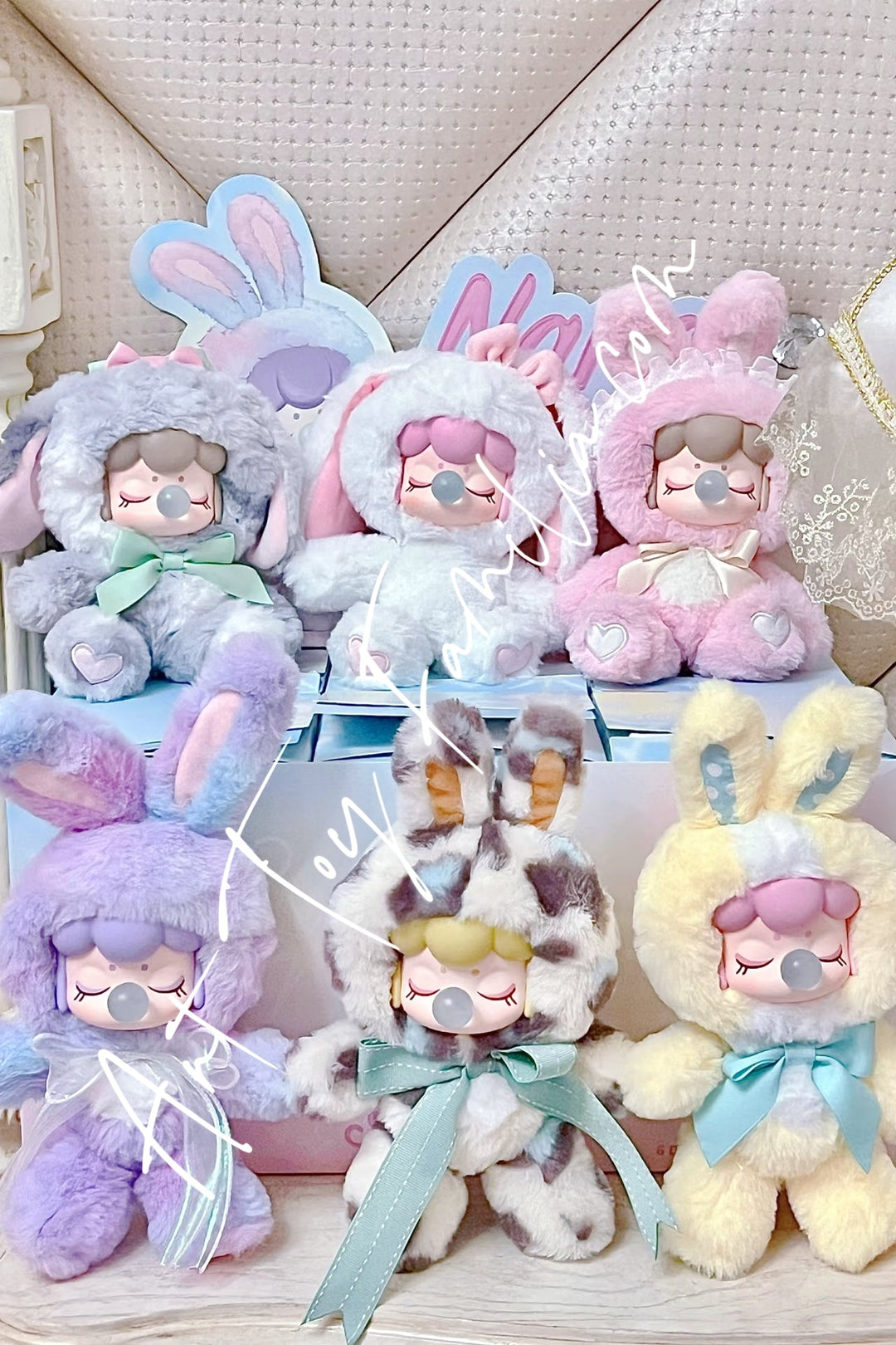 Rolife Nanci Shining Bunny series plush full set