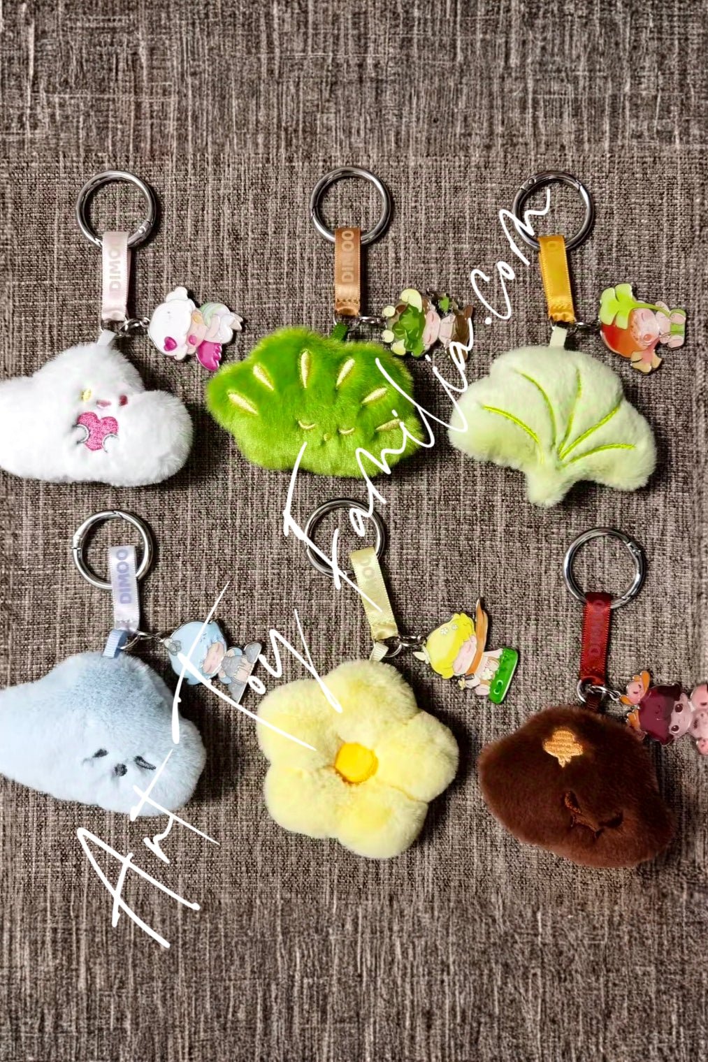 POP MART Dimoo By Your Side series pendant keychains full set