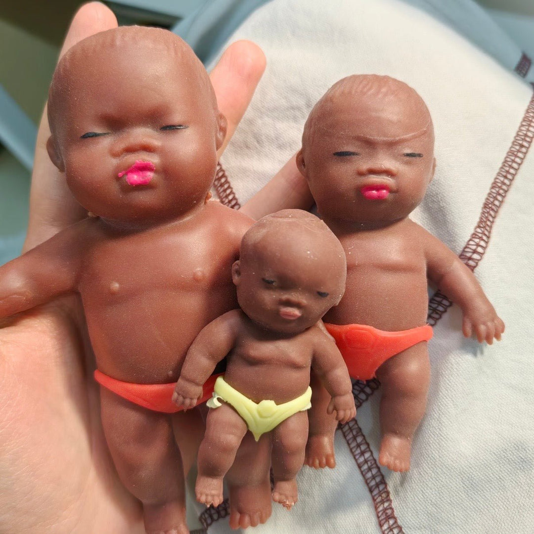Natasha little baby doll squeeze toys