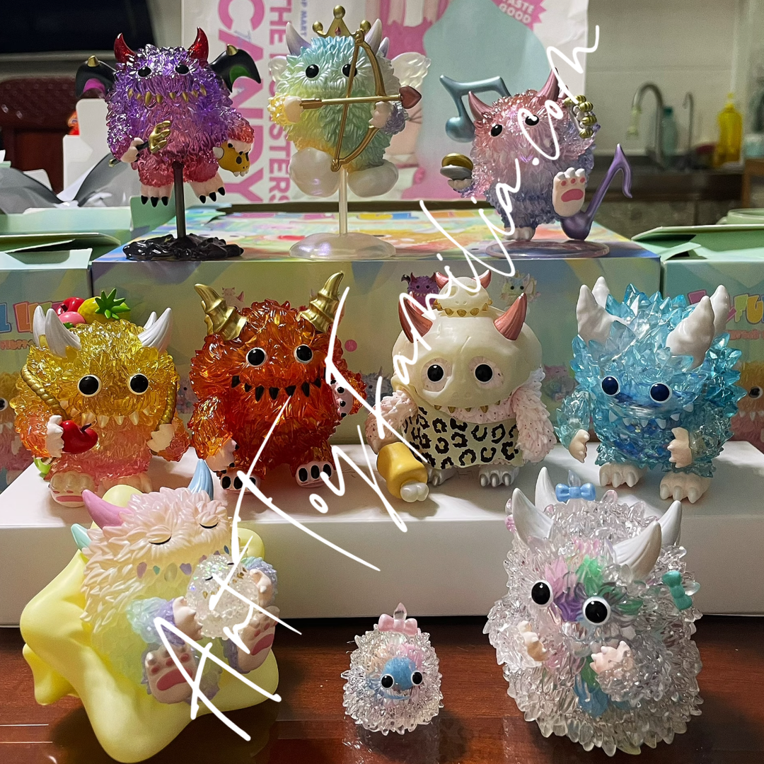 POP MART Instinctoy Monster Fluffy Joyful Life series full set