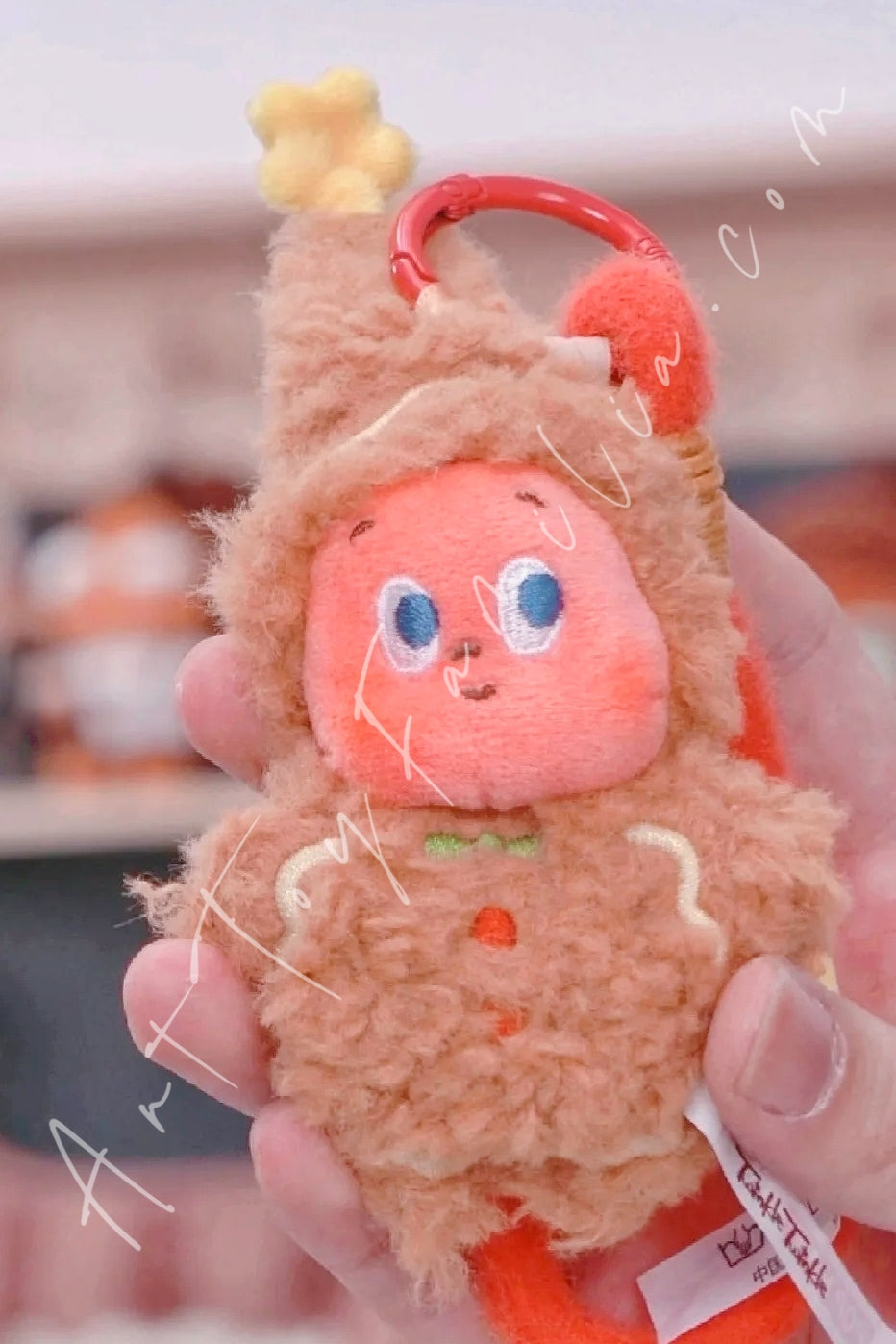 Twinkle Twinkle Savor The Moment Series-Fresh-Baked Mini Cookies Plush Pendant - 美味时刻系列现烤小饼干毛绒挂件