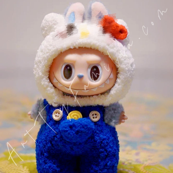 Doll Cloth Cloud Kitten Onesie - 088