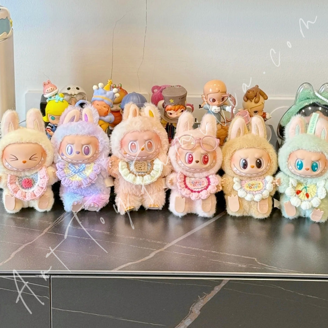 Doll Cloth Snuggle Stitch Drool Bib - 060