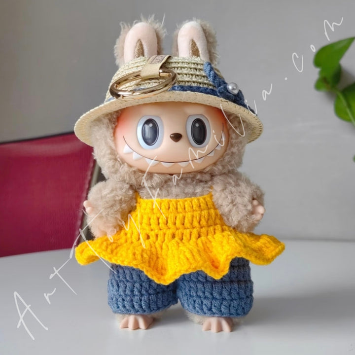 Doll Cloth Snuggle Sundress Jumper - 079