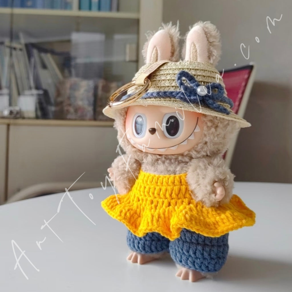 Doll Cloth Snuggle Sundress Jumper - 079