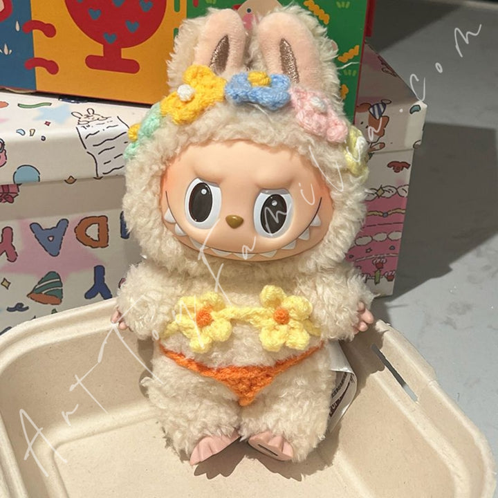 Doll Cloth Blossom Knit Bikini Duo - 063