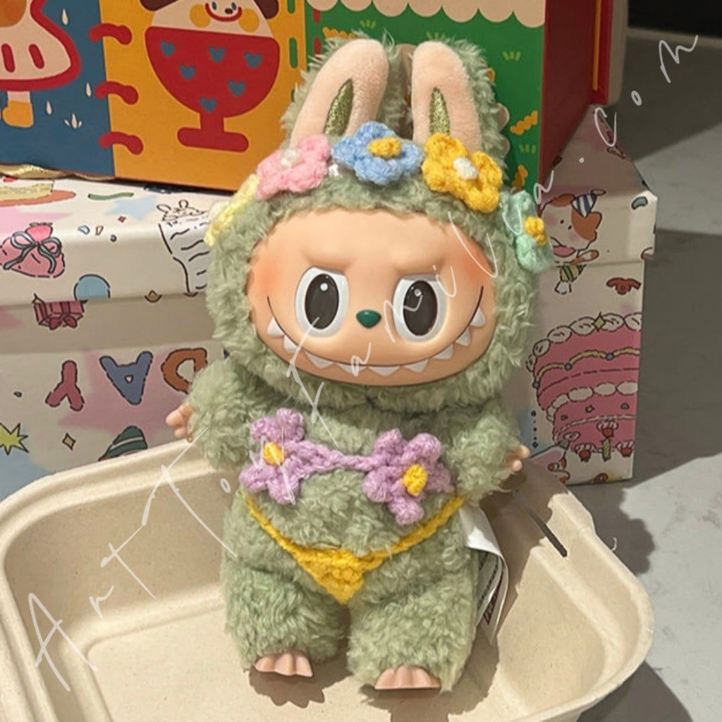 Doll Cloth Blossom Knit Bikini Duo - 063