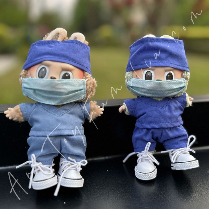 Doll Cloth Tiny Medic Wardrobe Doctor Nurse Uniform - 066