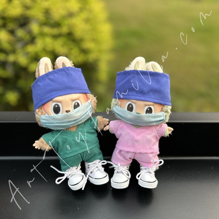 Doll Cloth Tiny Medic Wardrobe Doctor Nurse Uniform - 066