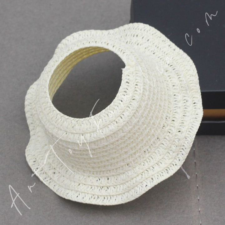 Doll Cloth Sunshade Straw Hat - 070