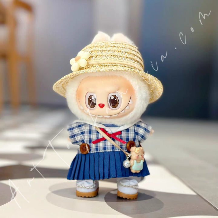 Doll Cloth Navy Belle Dress Set - 028