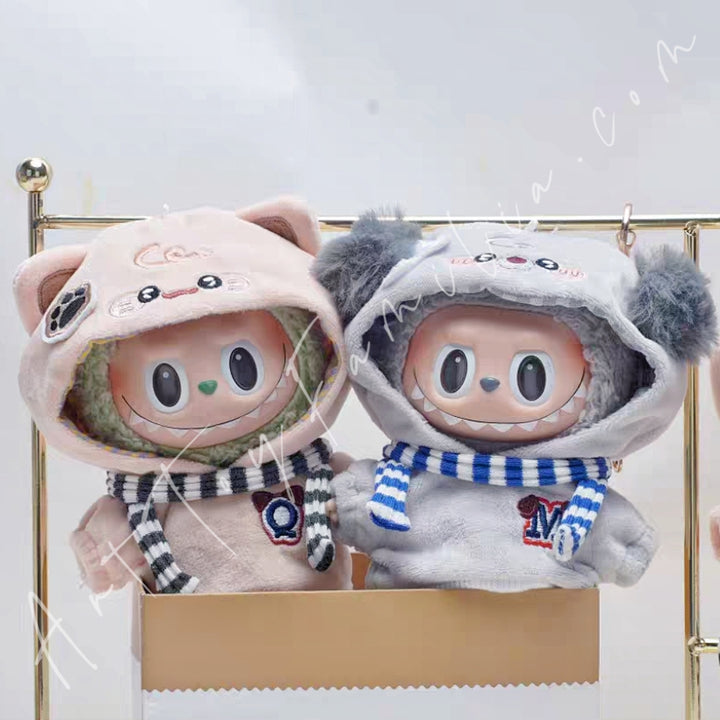 Doll Cloth Adorable Pet Hoodie Set - 013