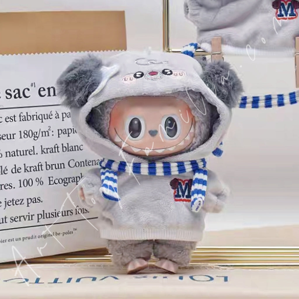 Doll Cloth Adorable Pet Hoodie Set - 013