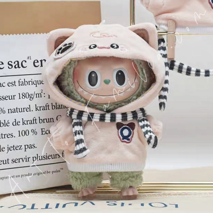 Doll Cloth Adorable Pet Hoodie Set - 013