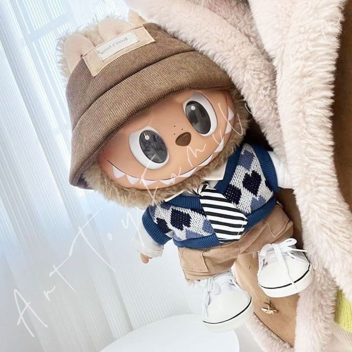 38cm Doll Cloth School Charm Sweater Set - 041