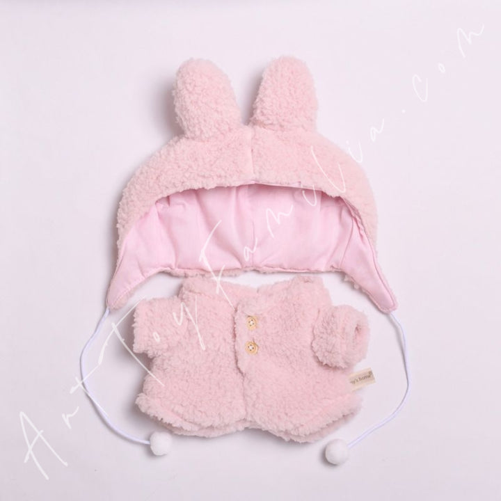 Doll Cloth Blossom Bunny Snuggle Set - 038