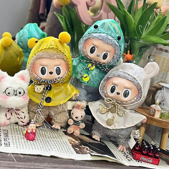 Doll Cloth DripDrop Critter Raincoat - 053