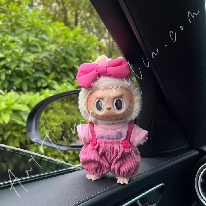 Doll Cloth Lovely Rosie Overalls Set - 045