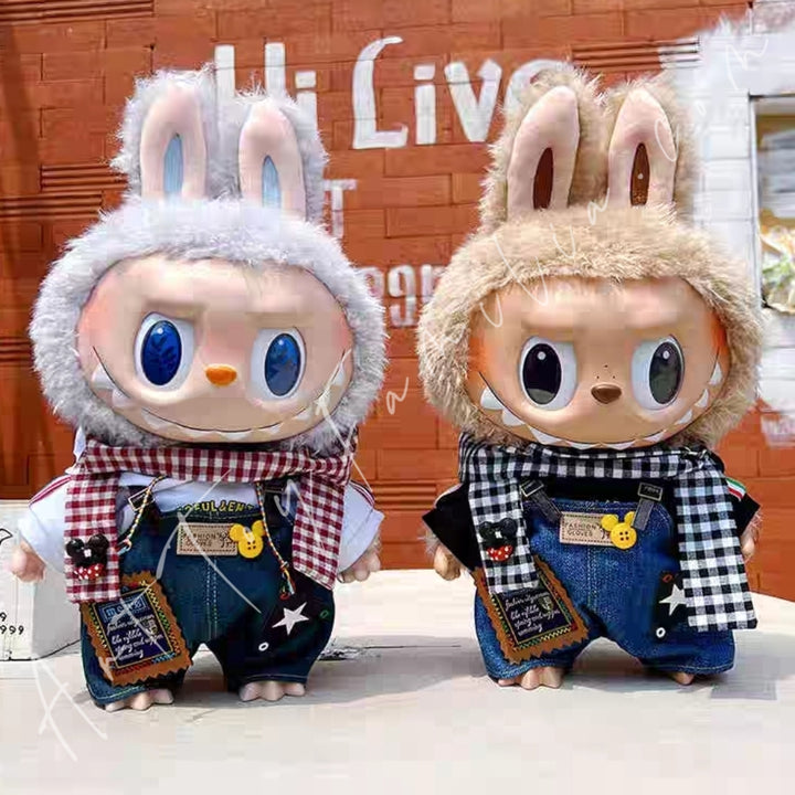 Doll Cloth Forest Explorer Overalls Set - 040