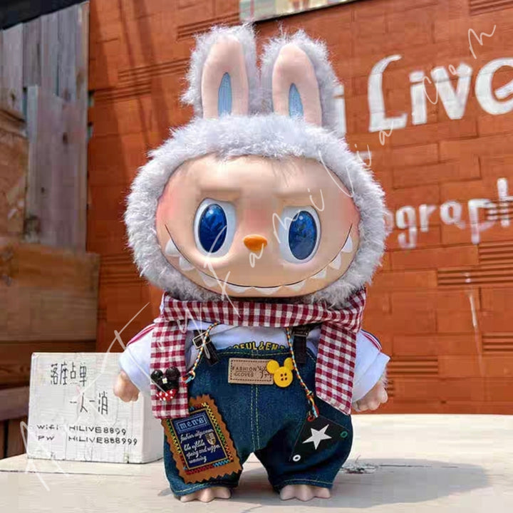 Doll Cloth Forest Explorer Overalls Set - 040