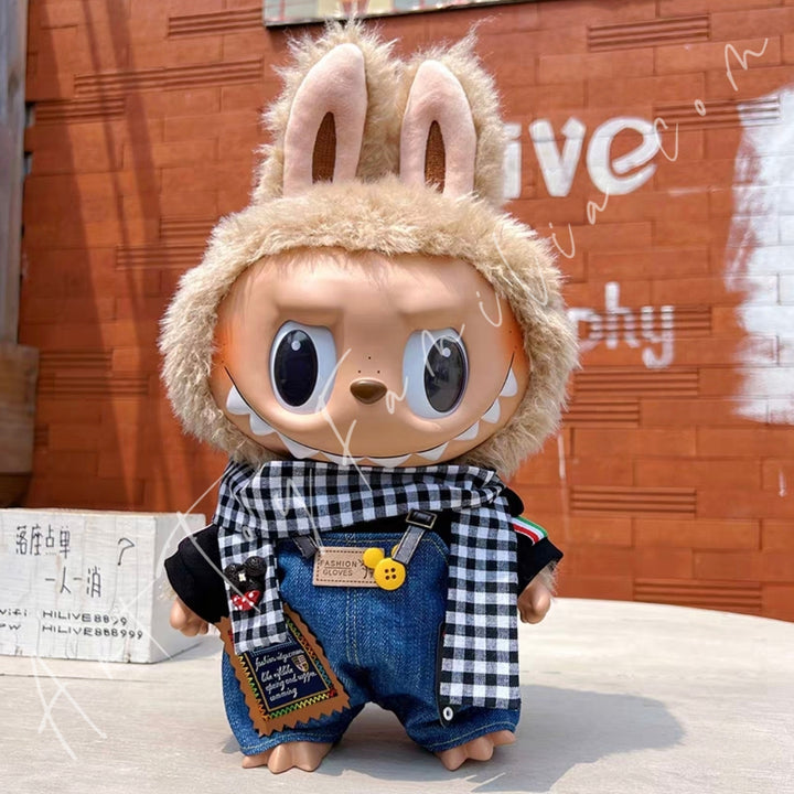 Doll Cloth Forest Explorer Overalls Set - 040