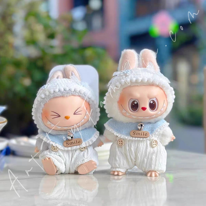 Doll Cloth Dainty Bell Overalls Set - 044